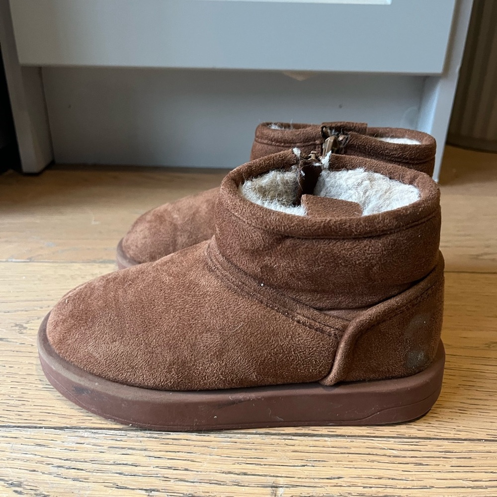 Girls Fur Effect Zara Boot - Picture 8 of 12